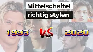 Welcher Mittelscheitel passt zu mir? | Mittelscheitel Inspiration| Männertrendfrisur 2020 | Joel Ksn
