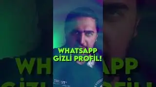 WHATSAPP GİZLİ PROFİL 🤯