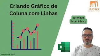 Criando gráficos de coluna e linha