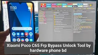 Xiaomi Poco C65 || Mediatek MT6769Z Helio G85  || Frp Bypass Unlock Tool By ||  hardware phone bd