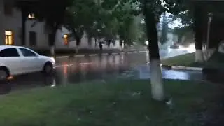 Дождь в городе