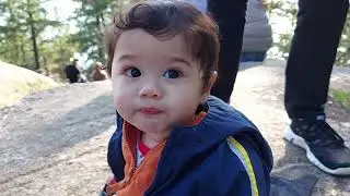 We went hiking and baby Justin loved it