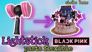 Lightstick blackpink / Bi-Ping-Bong en pasta flexible / decoración