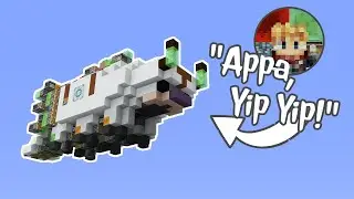 Minecraft: How to Build an APPA FLYING MACHINE!