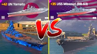 The Battle Of Titans: Yamato VS Missouri - Modern Warships
