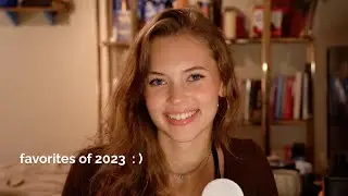ASMR | My Favorites of 2023 (whispering, show and tell, tapping)