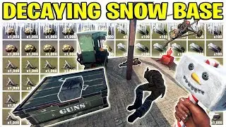 Rust DECAYED SNOW BASE RAID - Eco Raiding a RICH SNOW CLAN (Rust Rich Raids PvP)