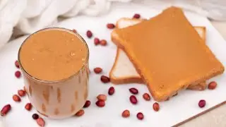 মাত্র ৩ টি উপকরণে পিনাট বাটার || বাচ্চাদের টিফিন ও বিকালের নাস্তায় ঝটপট Peanut Butter Recipe