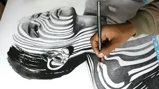 Drawing Portrait with pencils ✏️