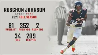 Roschon Johnson Full Season Replay: Every Run, Target, and Catch in the 2023 NFL Season
