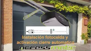 Conexión para activación fotocelda motores Accessmatic, ademas también encontraras la configuración