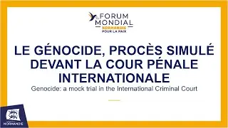 Genocide: a mock trial in the International Criminal Court