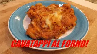 Pasta al Forno! A delicious, FAST and easy weeknight meal!