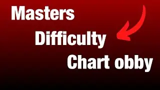 Masters difficult chart obby Roblox