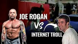 Joe Rogan Challenged by an Internet Troll | MySpace Keyboard Warrior
