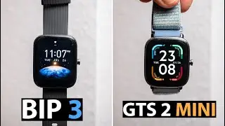 🥊 Amazfit Bip 3 vs Amazfit GTS 2 Mini COMPARATIVA en ESPAÑOL ⌚ ¿Cuál merece mas la pena?