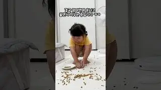울면서도 끝까지 청소하는 3살 어린이 ㅋㅋㅋ