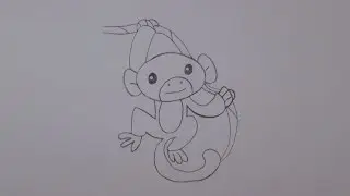 Como desenhar um macaco
