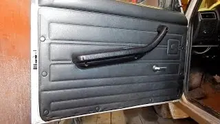 Door panel soundproofing. Replacement of factory clips. VAZ 2107