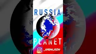 Russia Planet Abstract digital art 🎨 #Russia #procreate