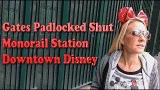 Part 1 Disneyland Hotel & Downtown Disney During Disneyland Closure
