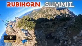 Rubihorn Summit 31.10. 2024 with amazing view on the TOP