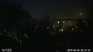 Falcon heavy nighttime launch June 25th 2019 double speed