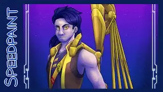 Ace, the Mystic Engineer (OC) | Speedpaint