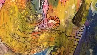 Doodling in Layers-Time Lapse Art Making