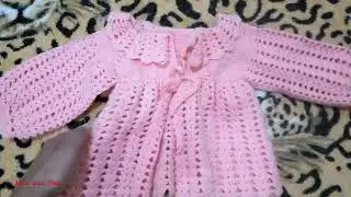 Eu fiz um Casaquinho de bebê em crochê e isso MUDOU tudo para mim