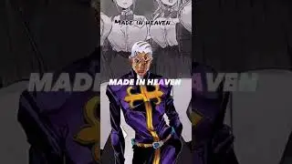 Made in heaven.... #jojo #jojosbizarreadventure #pucci #meme
