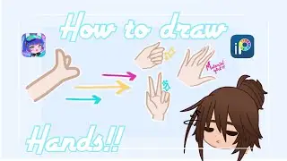 'How to draw hands' Tutorial// Im bad at this but les just go with it😭✨