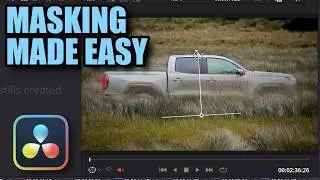 How to use MASKS in the Color Page of Davinci Resolve 20!