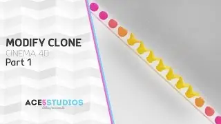 Modify Clone Mograph effector tutorial Cinema4D