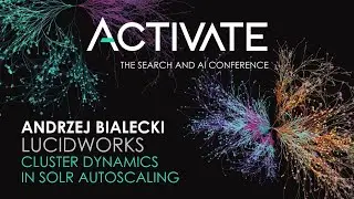 Cluster Dynamics in Solr Autoscaling - Andrzej Białecki, Lucidworks