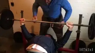 Bankdrücken 102kg 14 Jahre alt//Deutsch//Max Imal