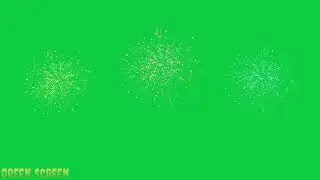 Firework Green screen