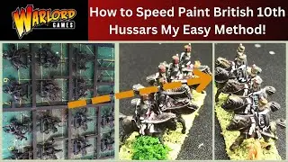 Speed painting Napoleonic British 7th hussars Warlord Games  Epic Battle Tutorial