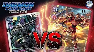 Red Hybrid vs Beelzemon - Digimon TCG BT12 In Person Match