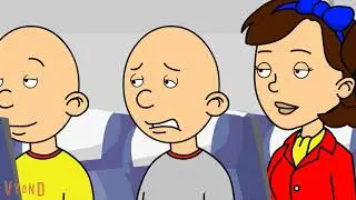 Classic Caillou Misbehaves On The Trip To Canada/Grounded