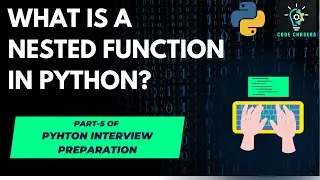 #5 Nested function in python? python interview prep #5| 