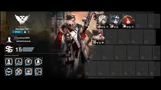 [Arknights] CC#7 Pine Soot - Day 5 - Abandoned Plot - 4 Op Clear - Risk 15 (Alternative)