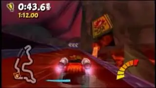 [WR] Crash Tag Team Racing (PSP) - Evilocity Fast Lap Speedrun (49.45)