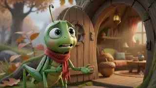🐜 The Ant and the Grasshopper 🦗 | Fun Moral Story for Kids | AI Animated Cartoon