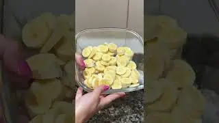 Receita de Crumble de banana l super fácil