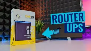 4Hr WiFi Backup! Mini UPS vs Power Outages