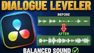 The RIGHT way to use Dialogue Leveler in Davinci Resolve