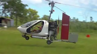 Max Tate 160HP Two-seat Gyro Copter Backyard built