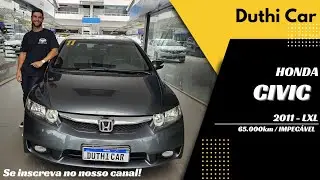 Honda Civic 2011 - LXL, com 65.000 km - Duthi Car