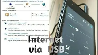 Use android phone's Internet on PC via USB Cable